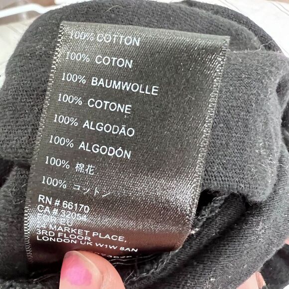 UO Urban Outfitters Navy Blue Pink Flowers Paperbag Shorts Size S - Picture 5 of 5